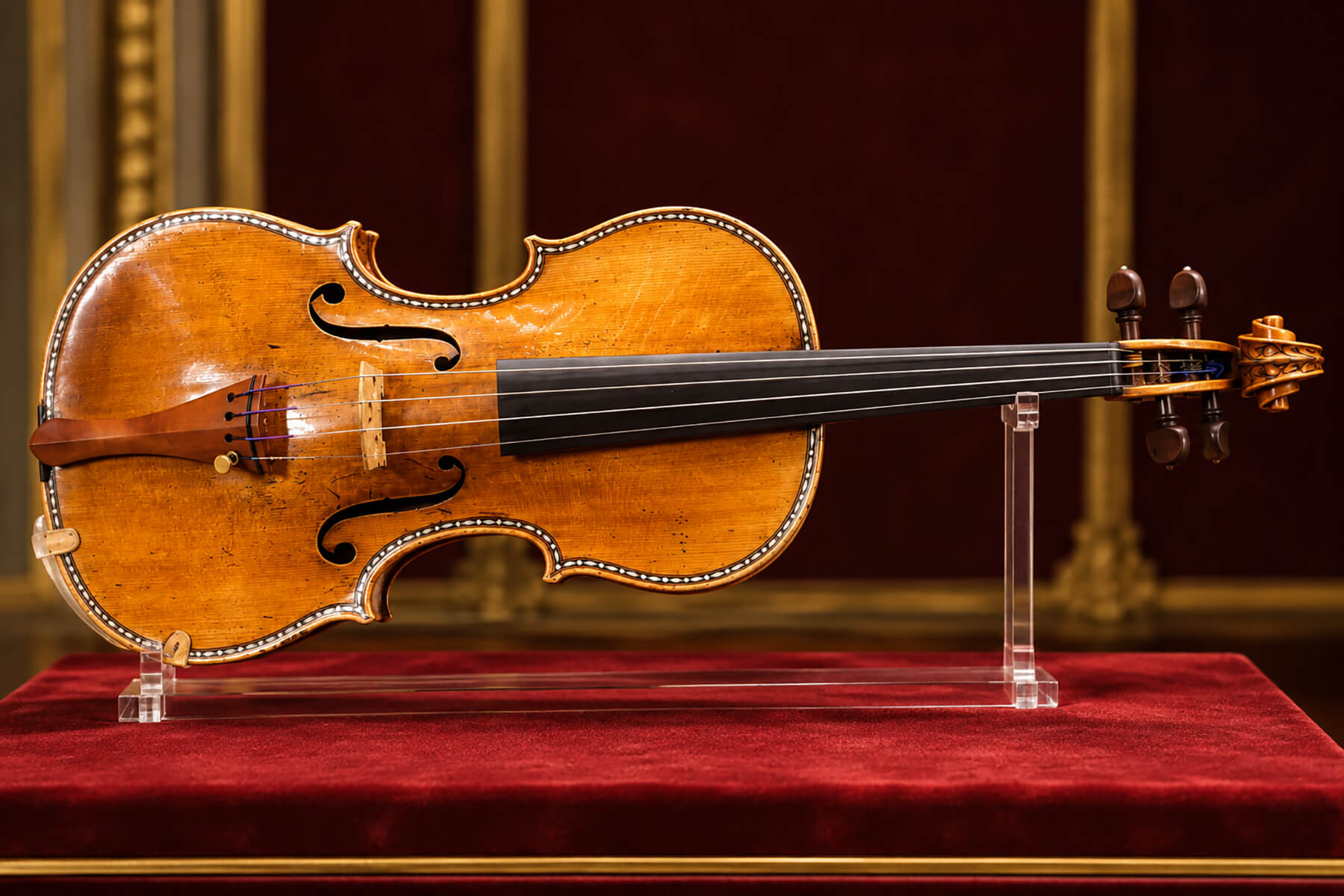 Historic Stradivarius string instruments in the Spanish Royal Collection
